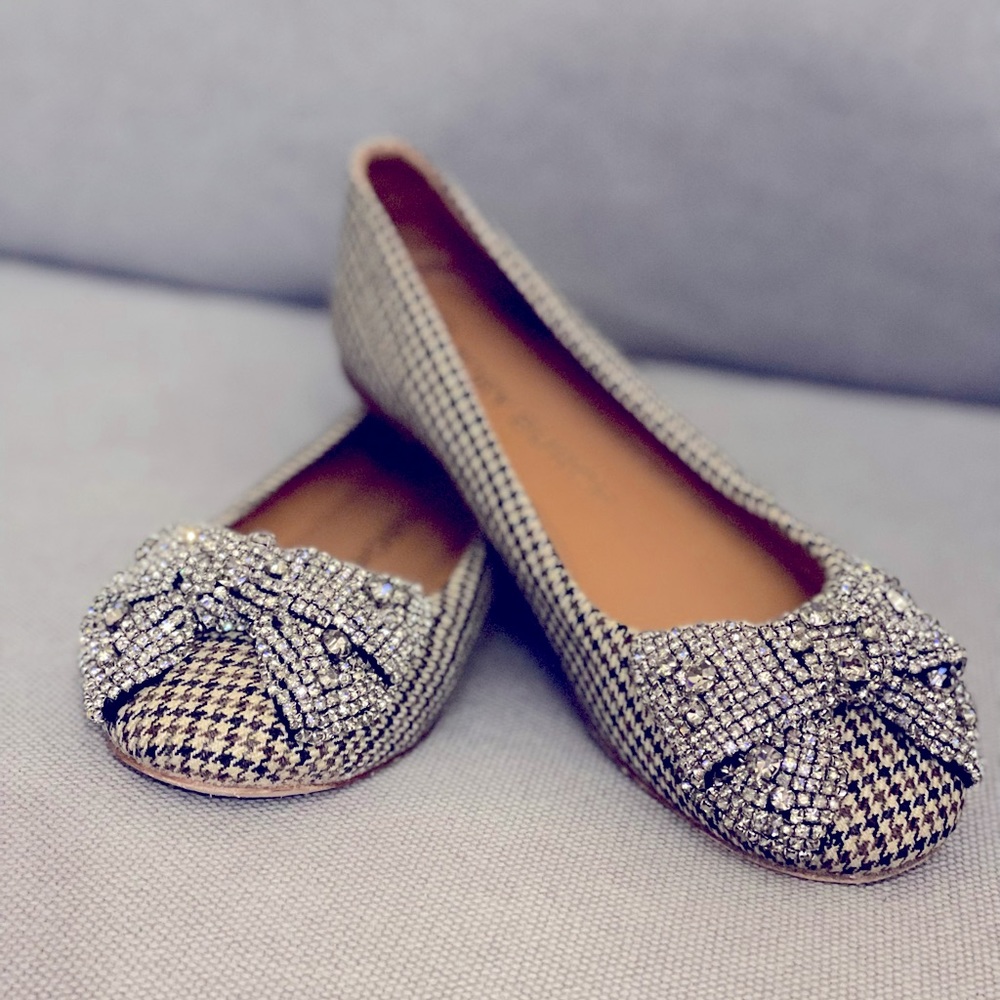 Tory Burch Eddie Rhinestone Flats